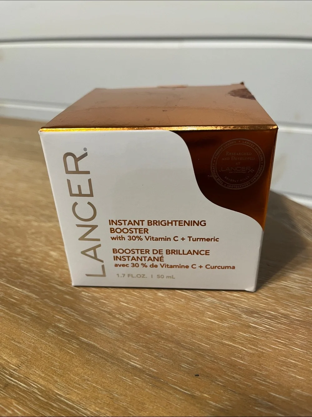 Lancer Instant Brightening Booster 30% Vitamin C + Tumeric 50 ml